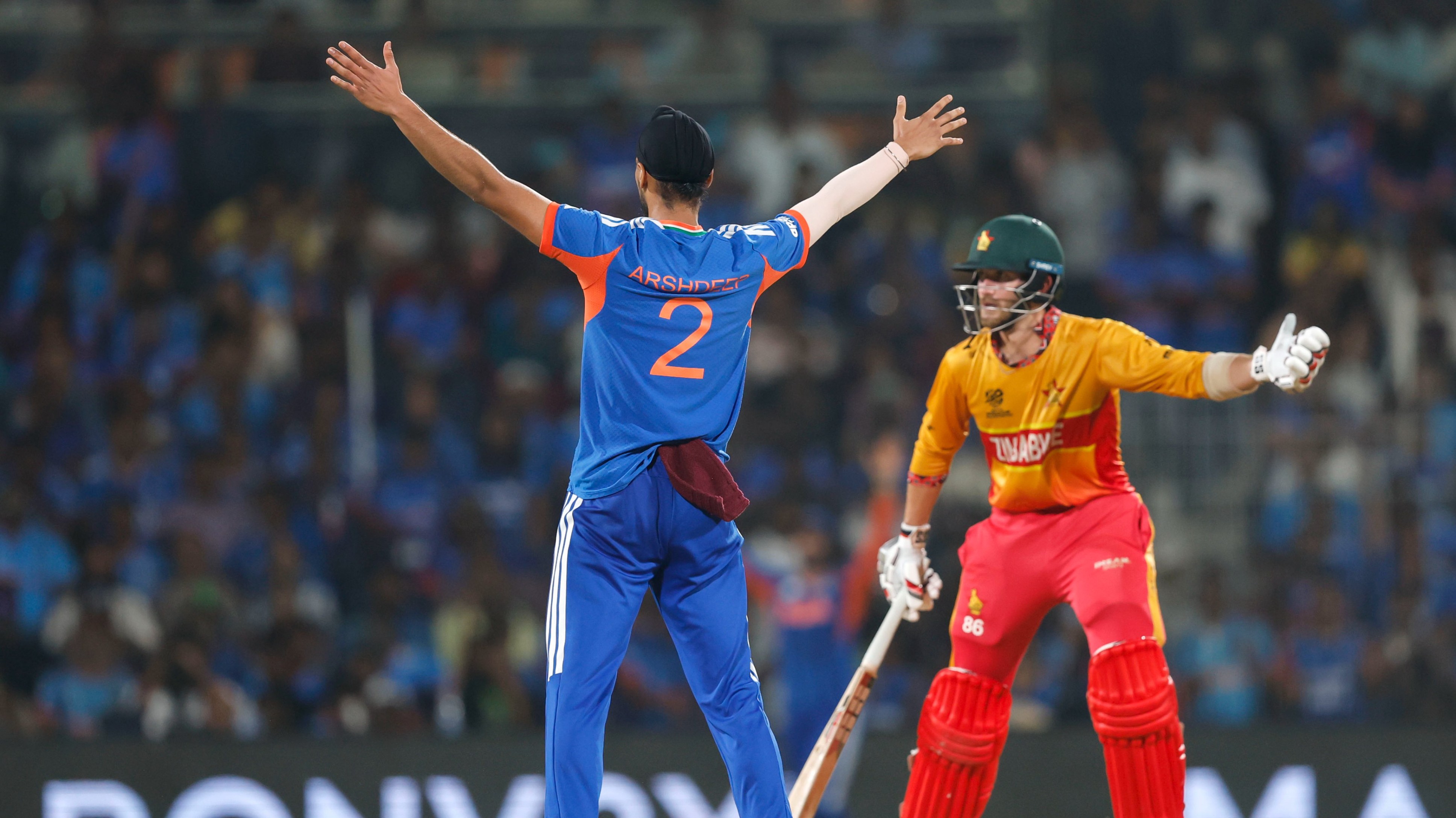 India vs Zimbabwe Live Updates | India hammer Zimbabwe by 72 runs to keep semi-final hopes alive