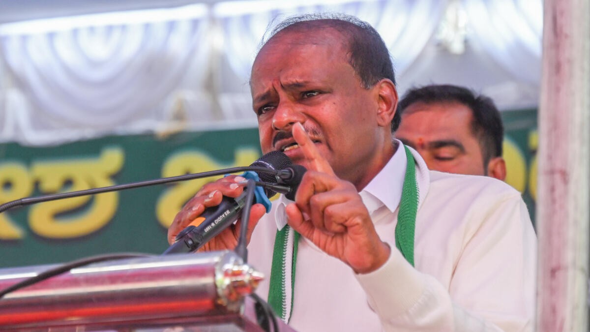 Congress govt wasting time; is there high command?, asks Union Minister H D Kumaraswamy