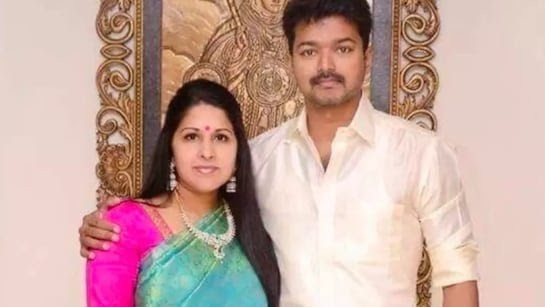 TVK chief & actor Vijay's wife Sangeetha files for divorce after 28 years of marriage