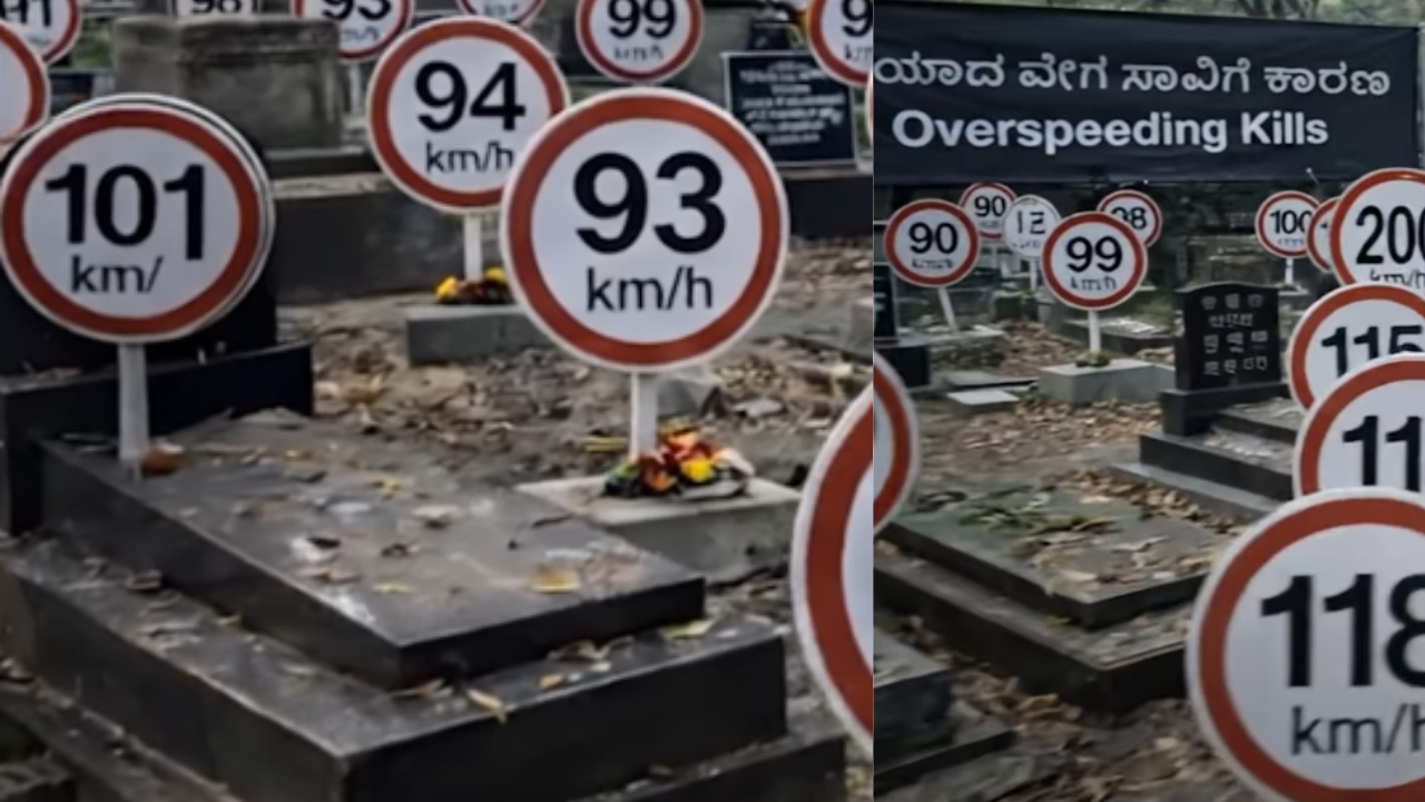 Watch | Bengaluru Traffic Police’s AI graveyard reel on overspeeding draws praise, sparks road safety debate