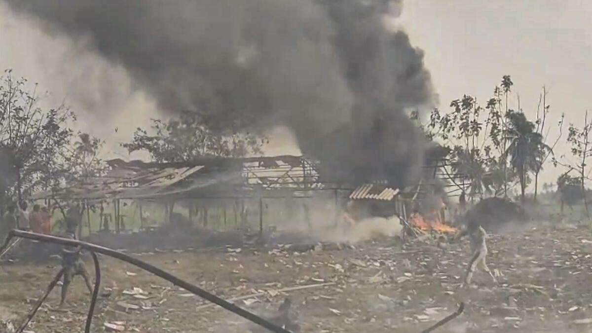 At least 20 people dead in Andhra Pradesh's Kakinada fireworks factory blast
