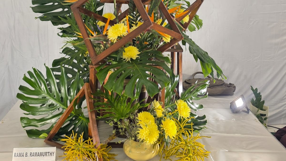 Bengaluru: Ikebana exhibition at Lalbagh till Sunday