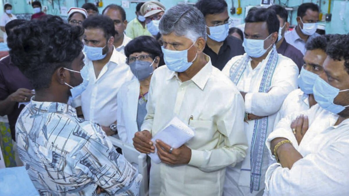 Kakinada blast: Andhra CM vows justice after visiting victims, four officials suspended