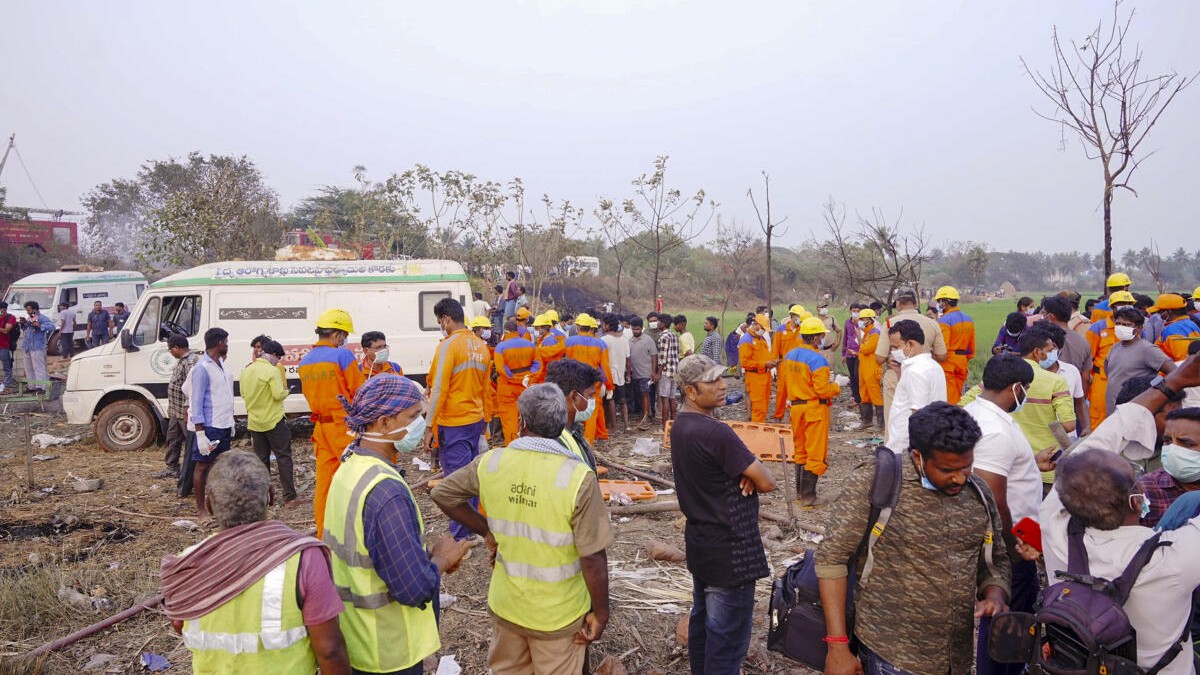 Andhra cracker unit blast: Toll rises to 22