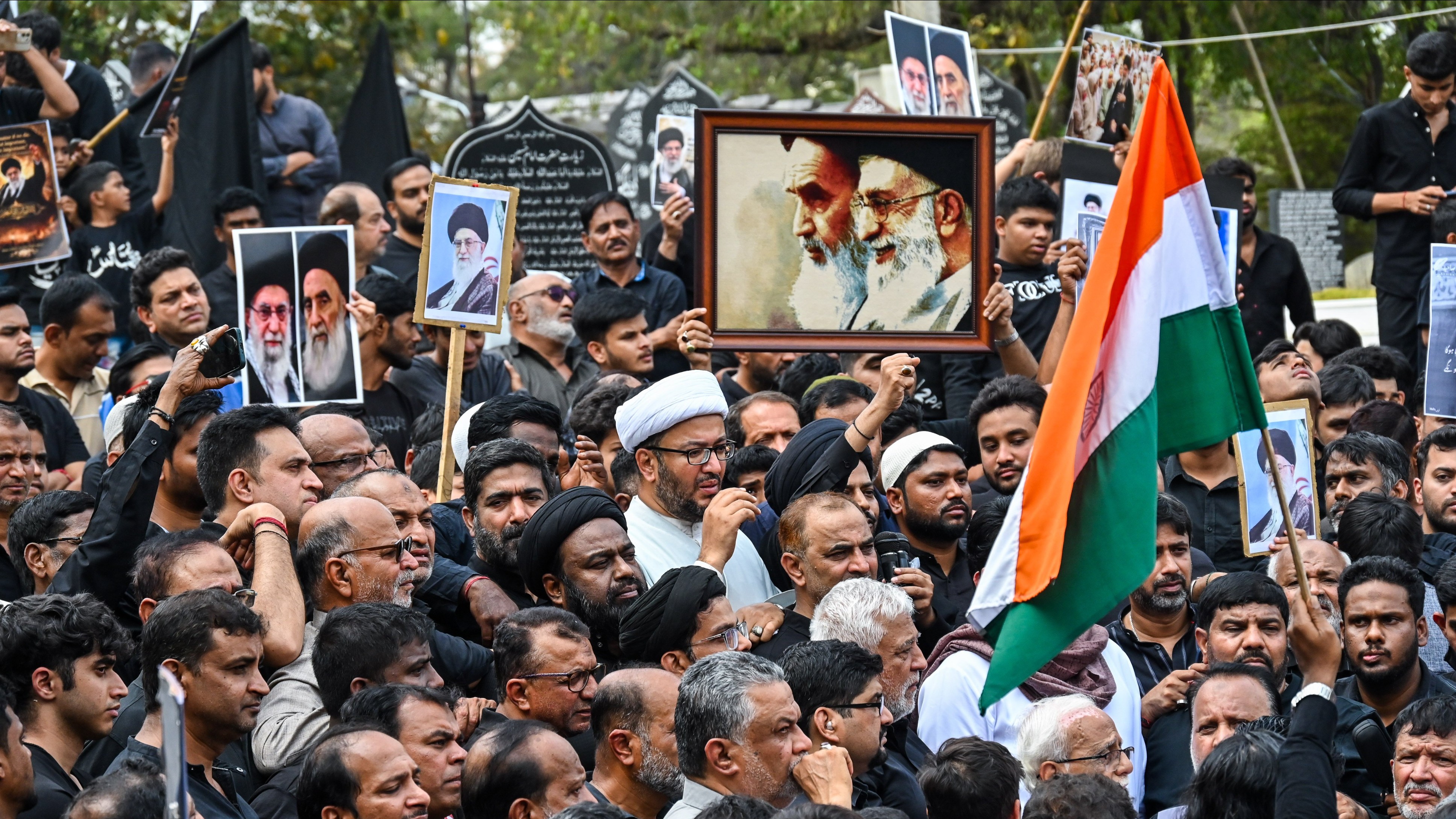 Shia community members in Bengaluru hold prayers for Khamenei