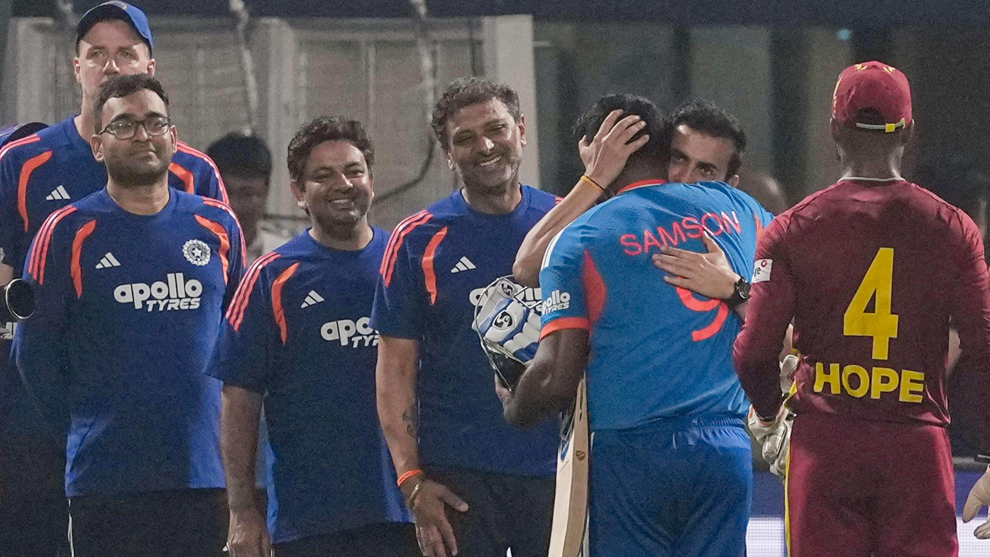 Gautam Gambhir and Sanju Samson