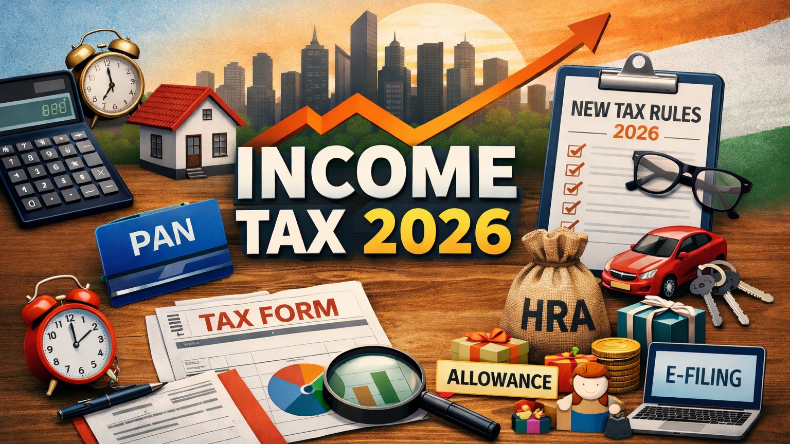 Income Tax Rules 2026 explained: PAN, HRA, perks and more