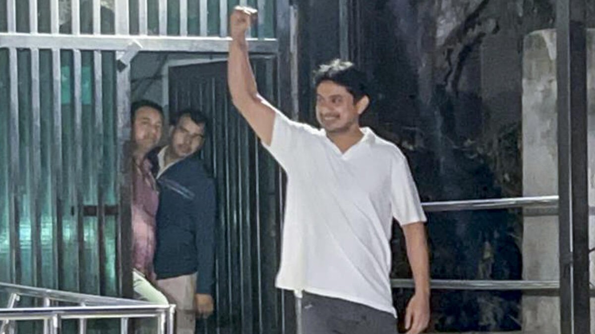 'Shirtless' protest at AI Summit | IYC chief Uday Bhanu Chib released on bail from Tihar jail
