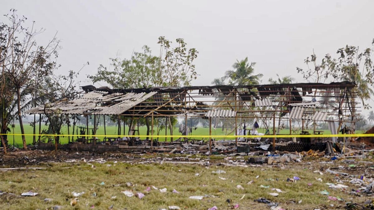 Andhra fireworks factory blast | Suspension orders issued