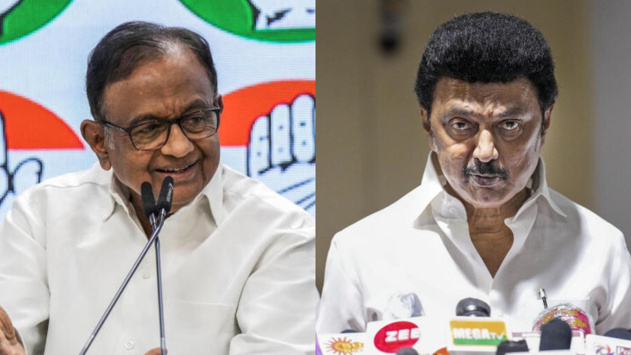 DMK-Congress seat sharing talks: P Chidambaram holds discussion with Tamil Nadu CM Stalin