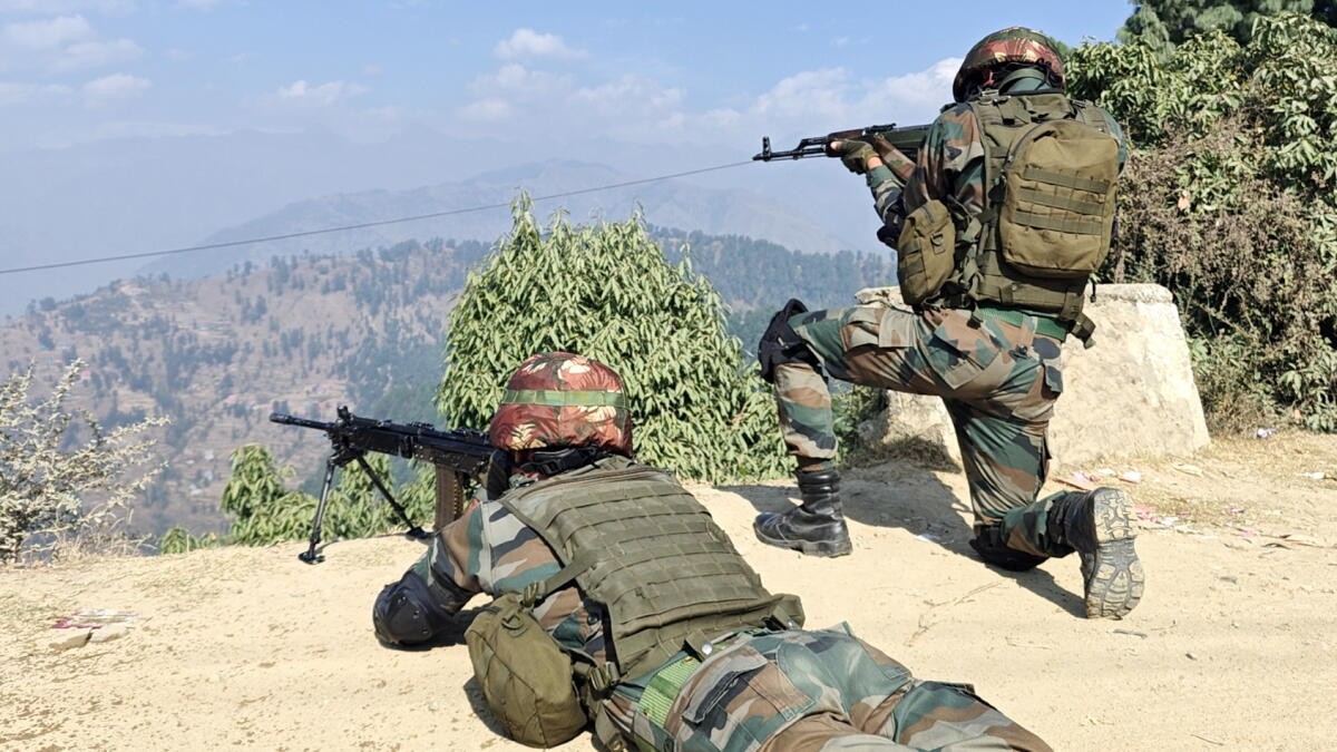 Army foils terrorists' infiltration bid along LoC in J-K's Rajouri