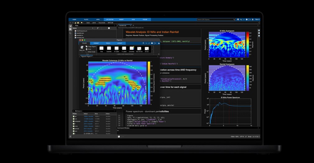 M5 Pro and M5 Max can handle complex computations and simulations by easily powering through massive datasets in apps like MATLAB.