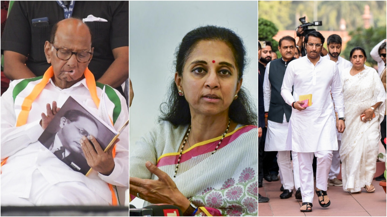 Different generations, opposite camps: Three 'Pawar'ful family members set for Parliament after March 16 RS polls
