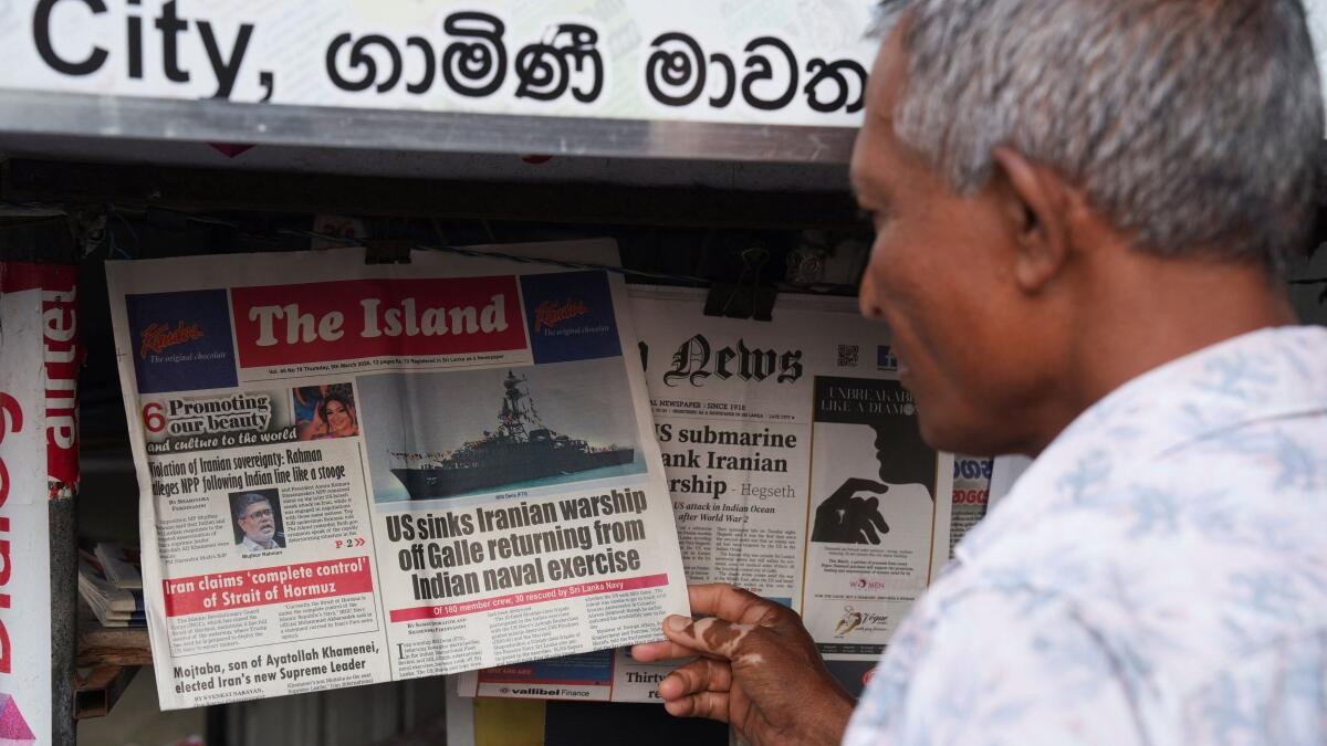 'Contemplating action to safeguard all lives': Sri Lanka says second Iranian ship awaits entry into its territorial waters