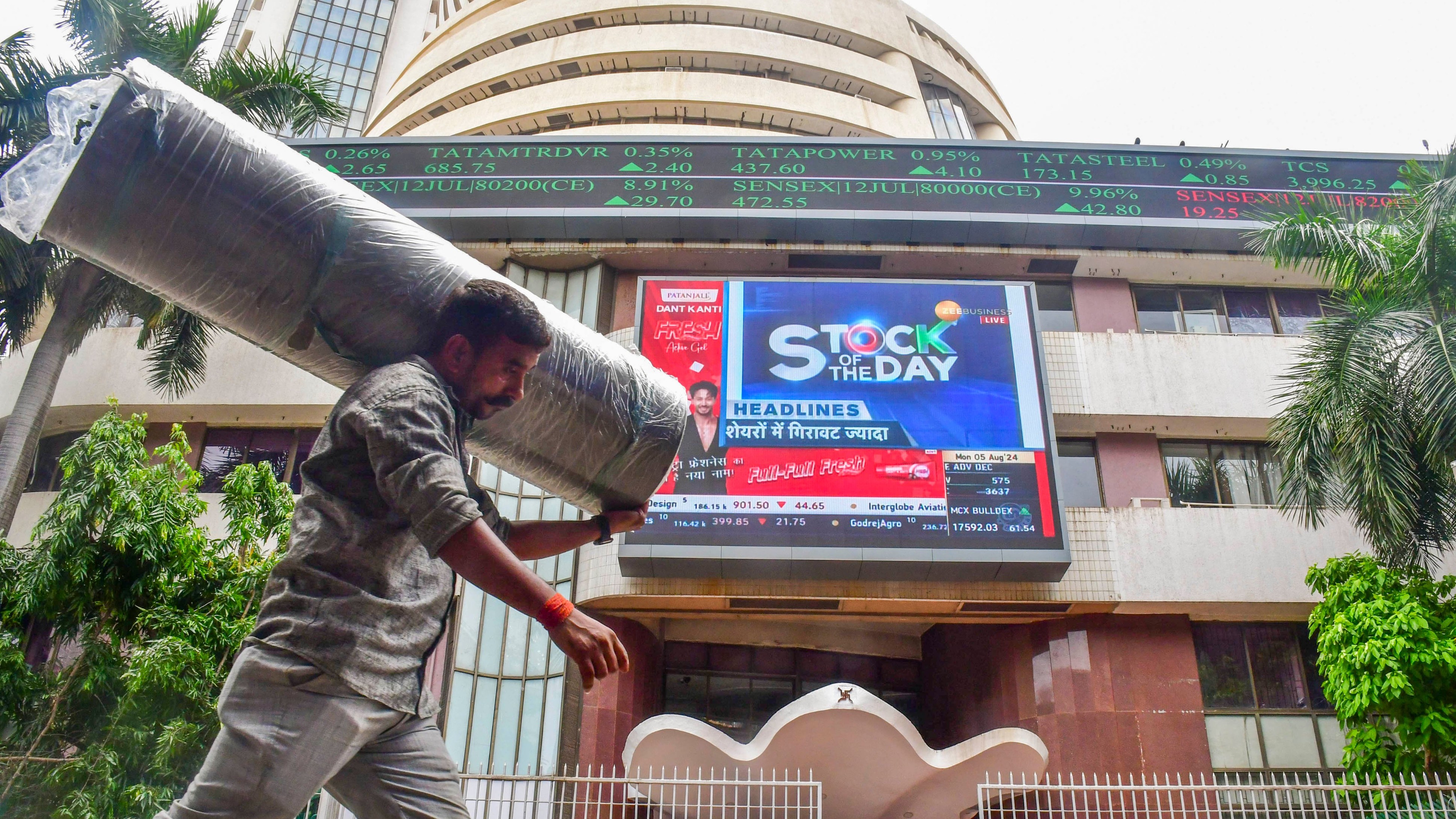 Stock markets tumble in early trade on Middle East conflict, foreign fund outflows