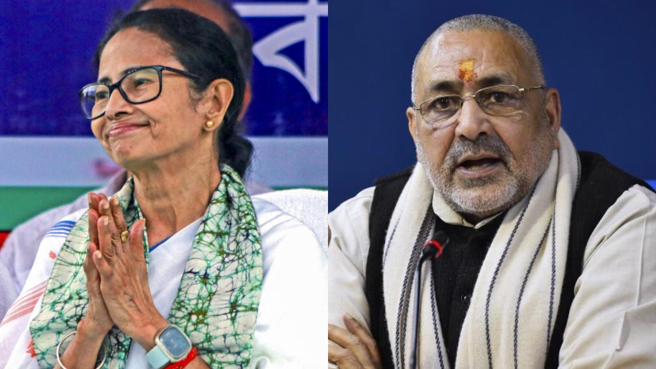 Mamata Banerjee holding sit-in in Kolkata to shield infiltrators: Giriraj Singh
