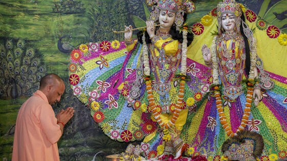 Just like Ram temple in Ayodhya, hope Krishna temple is built in Mathura: Yogi Adityanath