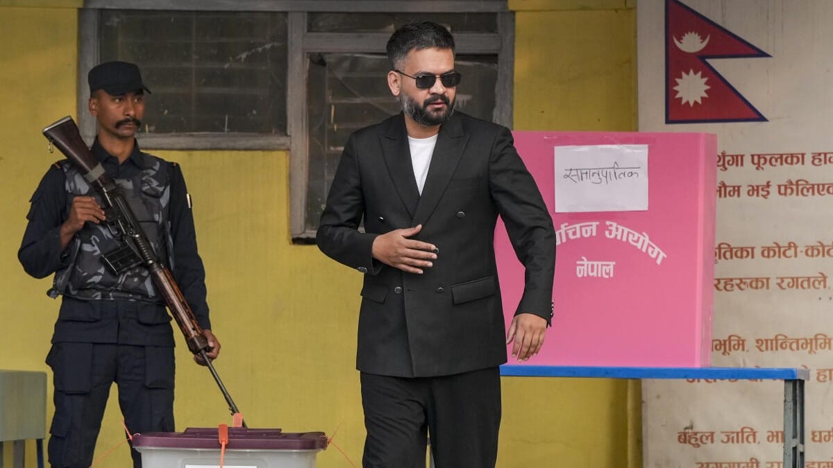 Former rapper Balendra Shah’s Rastriya Swatantra Party heading towards landslide victory in Nepal