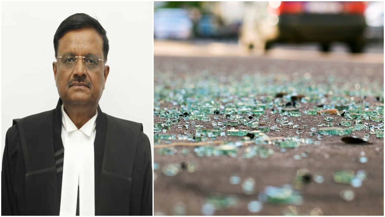 Karnataka High Court judge G Basavaraj survives car crash near Nelamangala