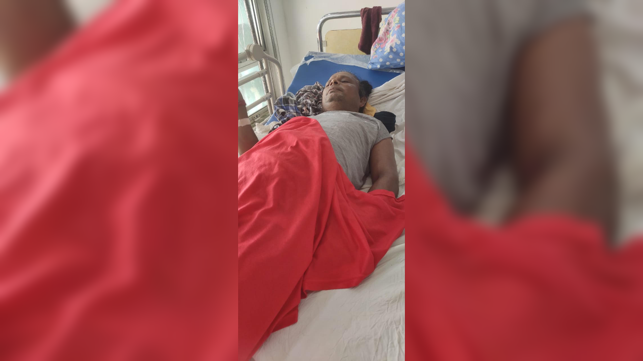 Hakki Pikki community man from Shivamogga hospitalised in Liberia; wife seeks govt help to return