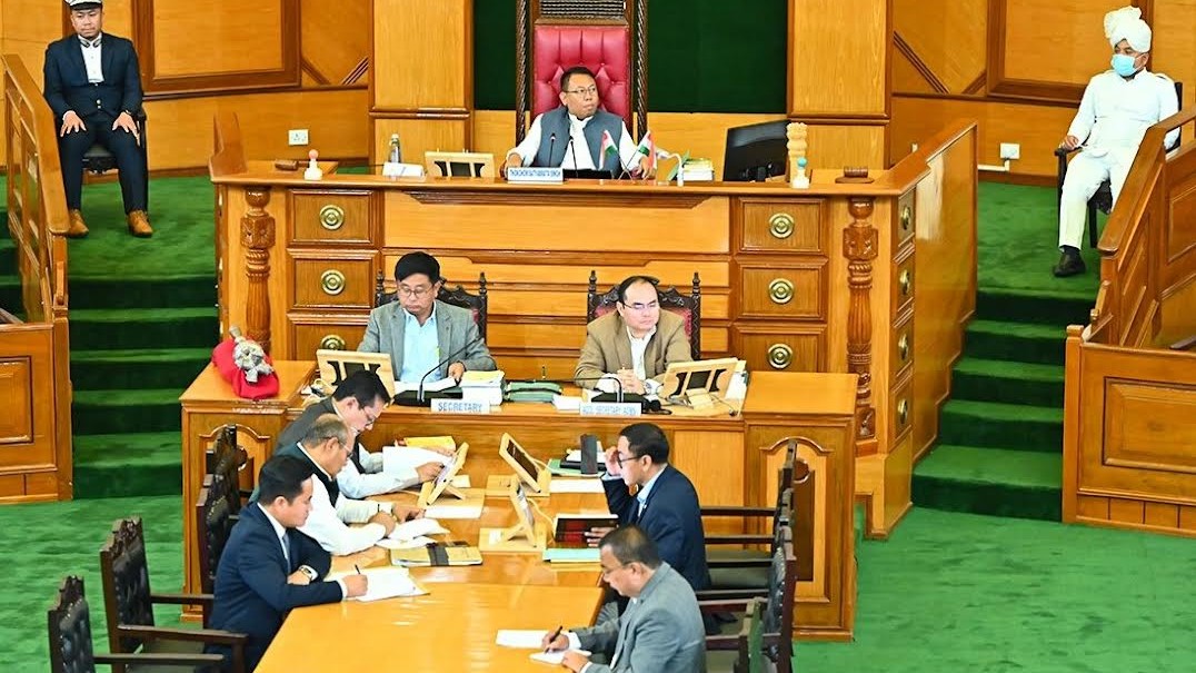Six Kuki-Zo MLAs including deputy CM of Manipur virtually attends Assembly session
