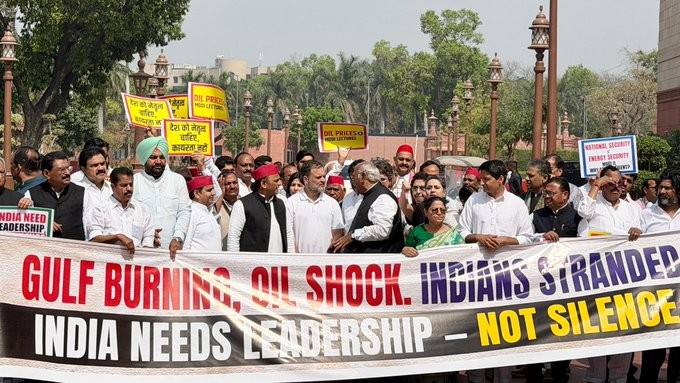 House should discuss India's stance, citizens' safety amid wartime conditions: Akhilesh Yadav