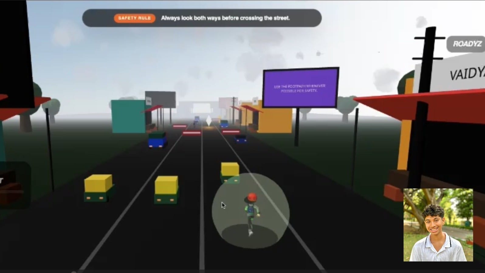 Class 10 student in Bengaluru makes game to promote road safety among kids