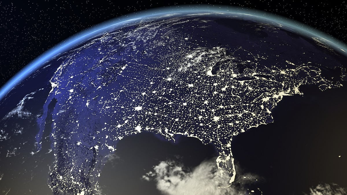 NASA Captures India's Nighttime Glow from Space Station