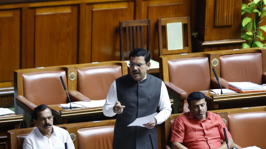 Congress narrative on Karnataka facing tax injustice is fabricated: B Y Vijayendra