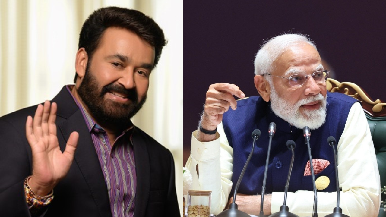 Malayalam superstar Mohanlal hails PM Modi as 'visionary leader' 