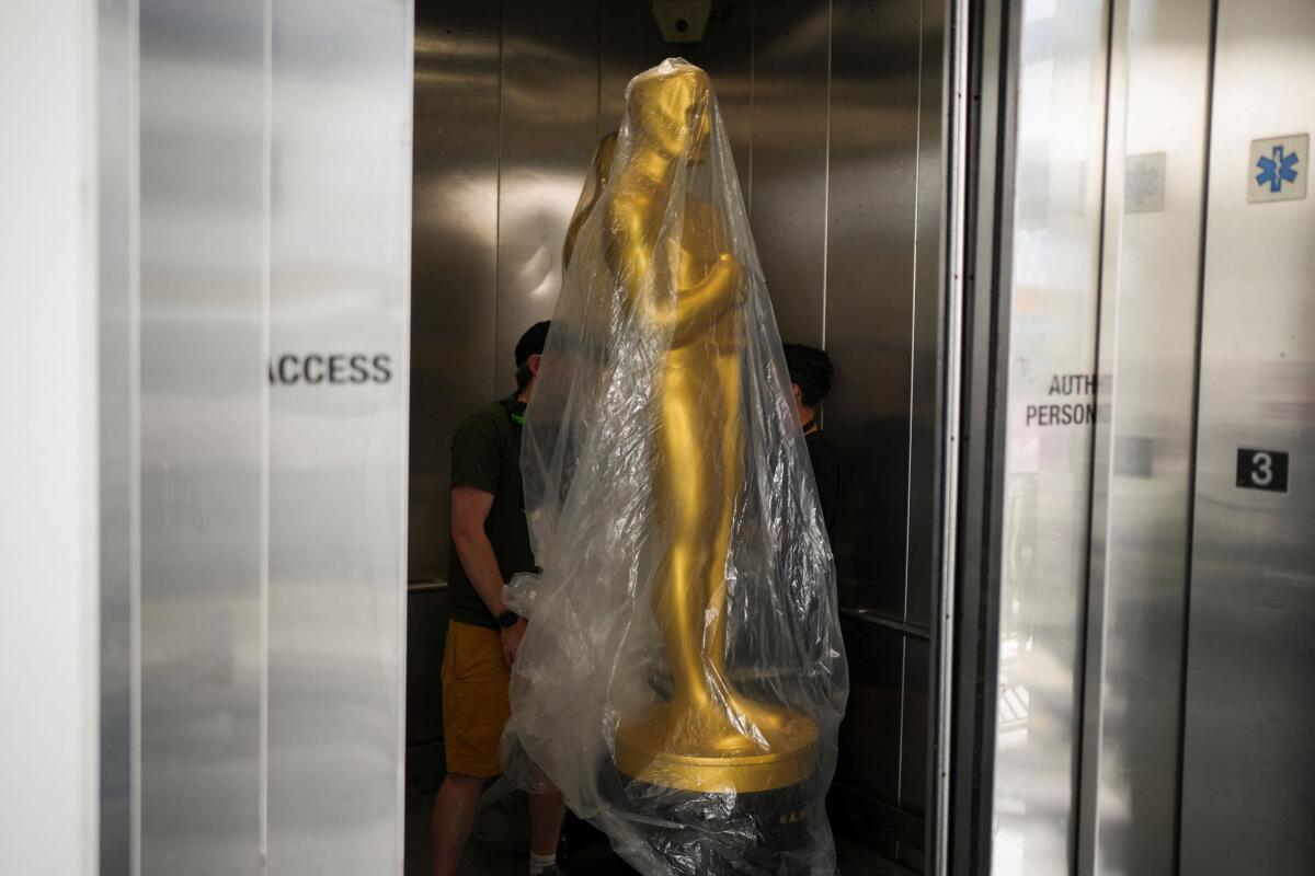 Preparation for the 98th Academy Awards in Hollywood.