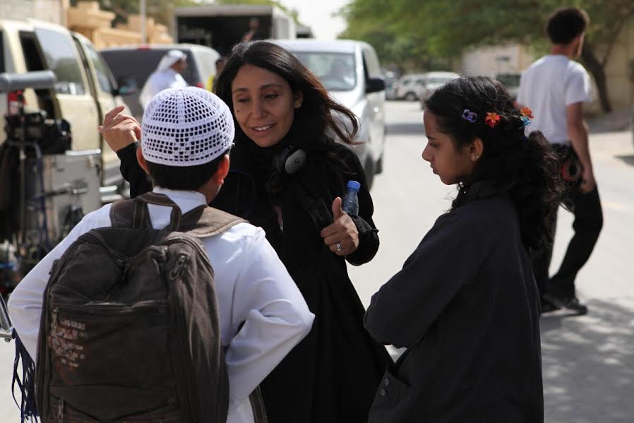 While filming ‘Wadjda’ (2012), Haifaa al-Mansour, Saudi Arabia’s first female filmmaker, often had to direct scenes from inside a van, using a walkie-talkie. It was not legal for women to publicly direct male actors. The rules are more relaxed now.