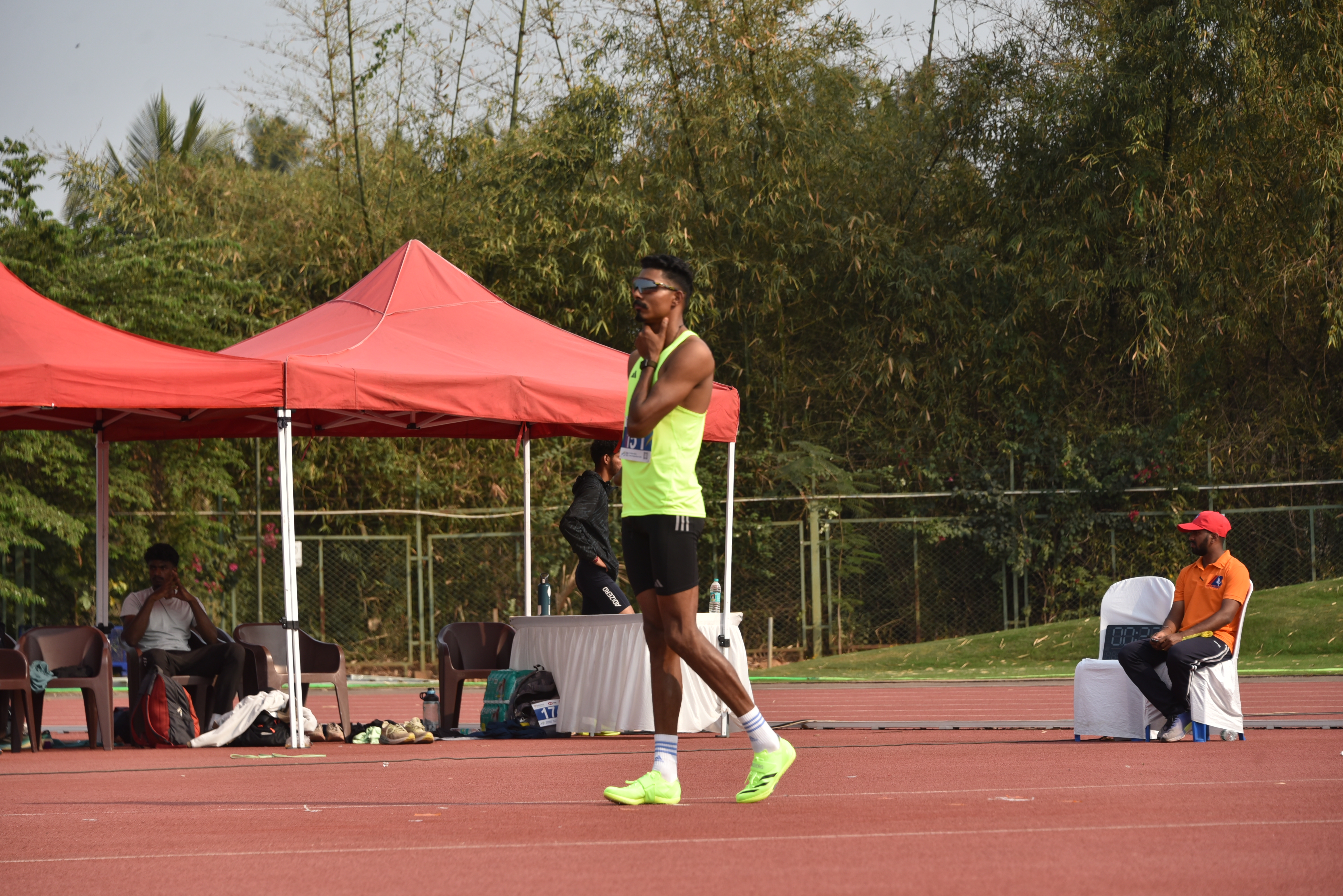 Para high jumper Nishad Kumar finished fifth at the India Open Jumps Competition at the Anju Bobby Sports Foundation in Bengaluru.