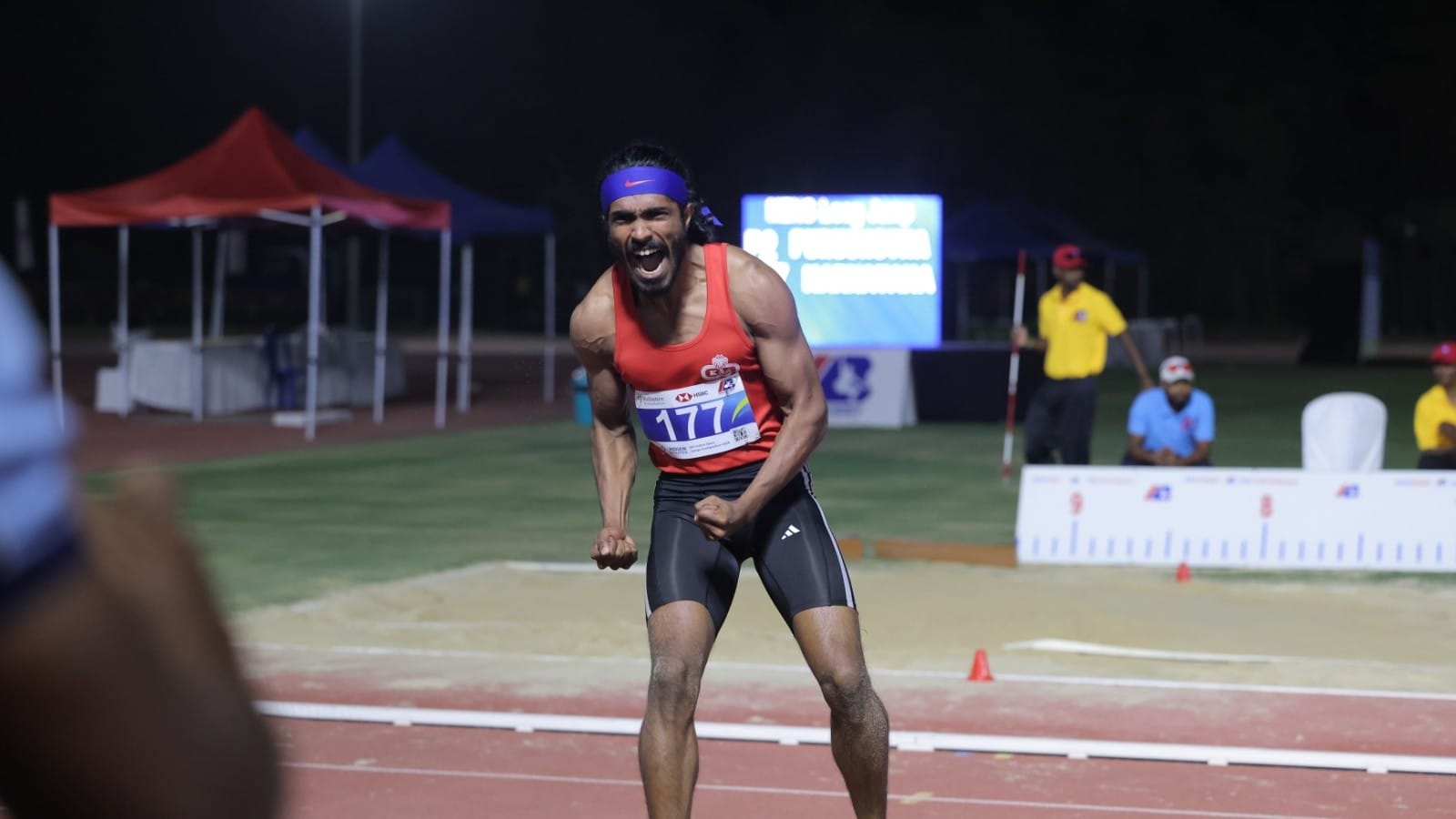 Purushotham Ham and Mubassina Mohammed won the men