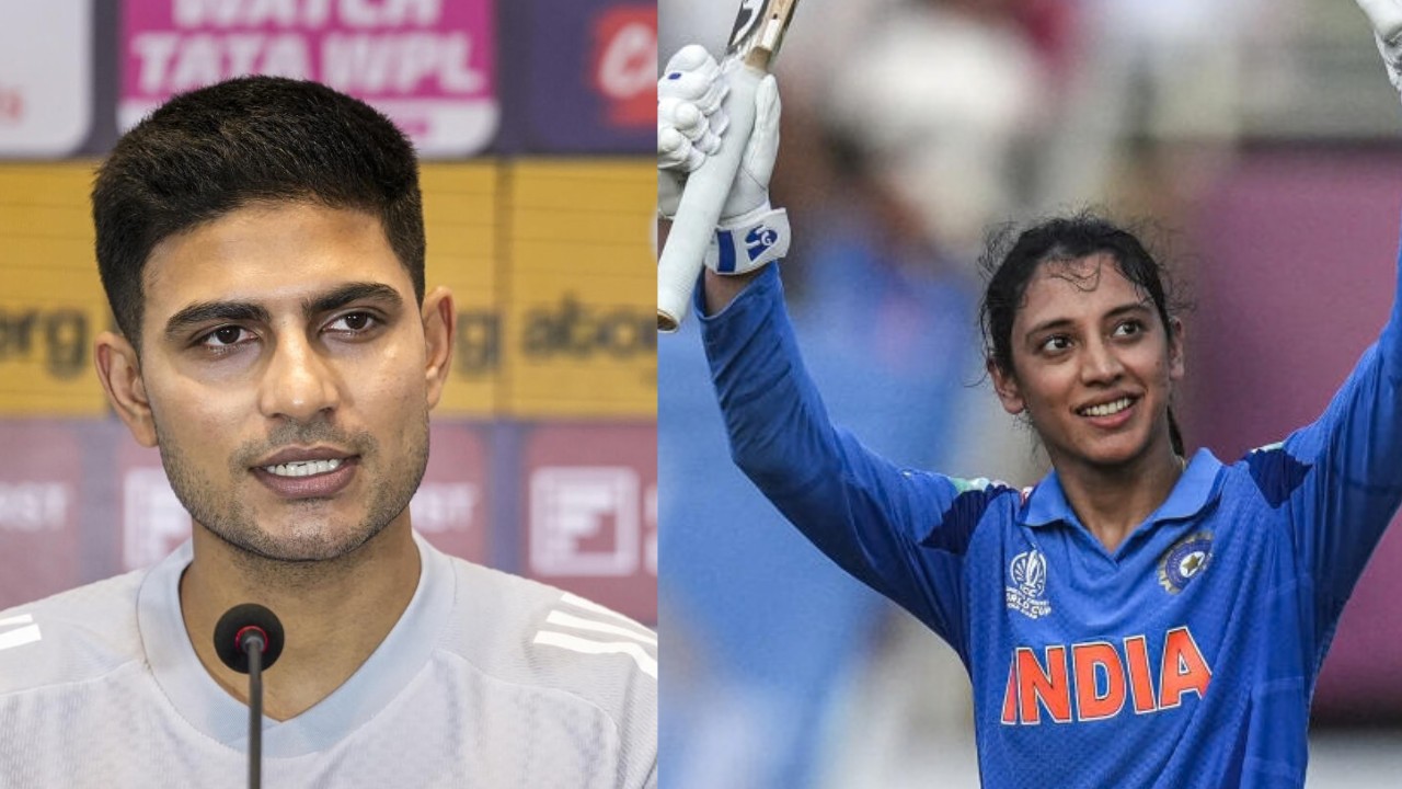 Shubman Gill, Smriti Mandhana win top BCCI awards