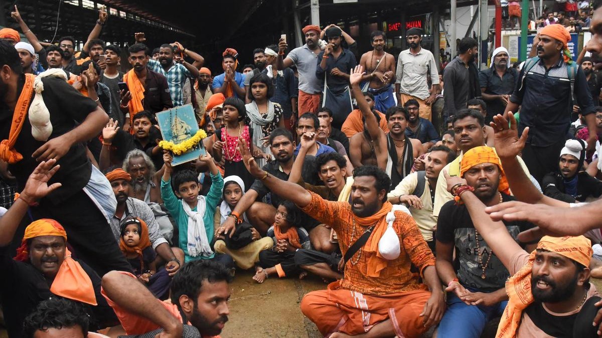 Cong slams Kerala govt over Sabarimala women's entry issue, calls minister’s claim ‘blatant lie’