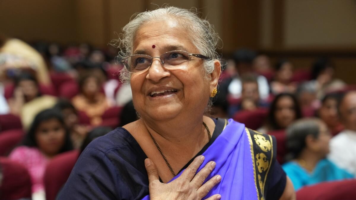 Rajya Sabha MP Sudha Murty urges Centre to set up AIIMS in Karnataka's Raichur