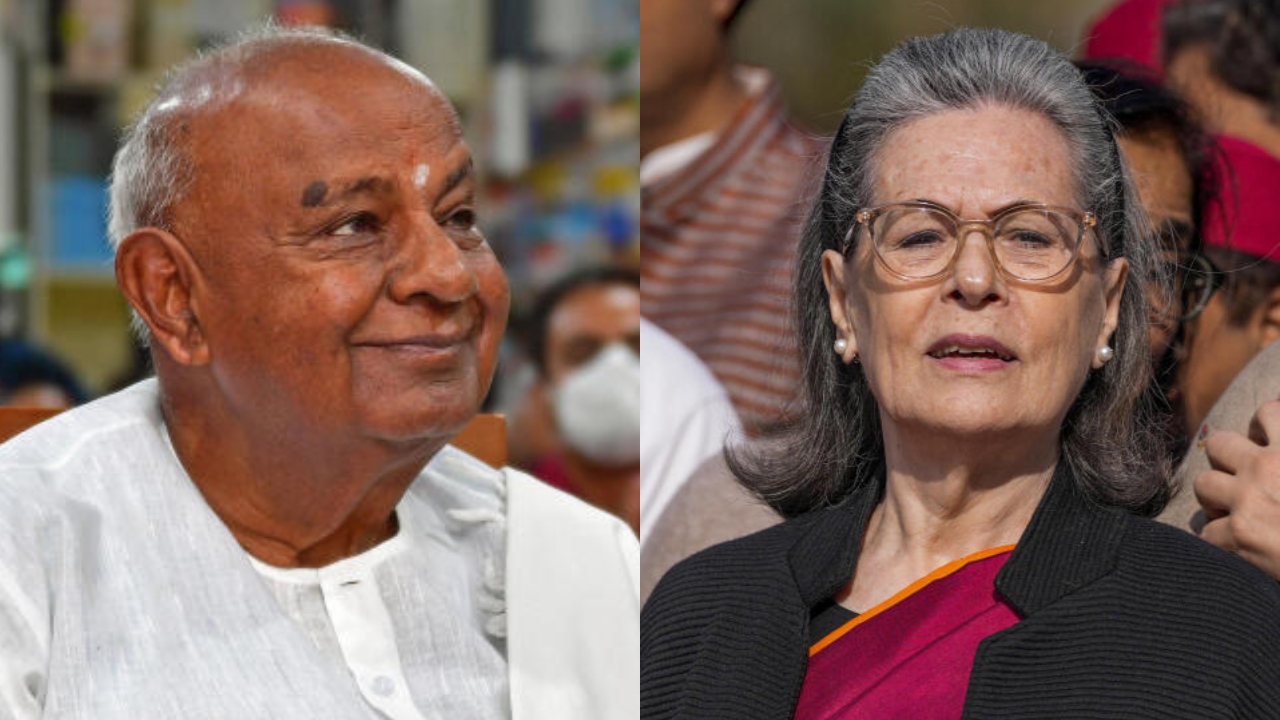 'Noted your concerns; extend my greetings on eve of Ugadi': Sonia Gandhi's brief reply to Deve Gowda