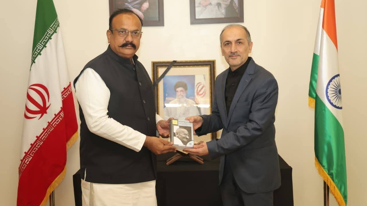 Maharashtra Congress President Sapkal meets Iran’s Consul General Saeid Reza Mosayeb Motlagh in Mumbai