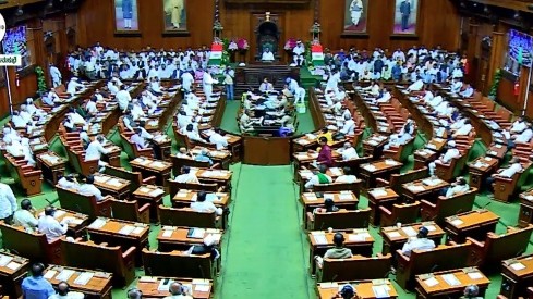 Karnataka Assembly: BJP MLA makes bribery charge in construction work
