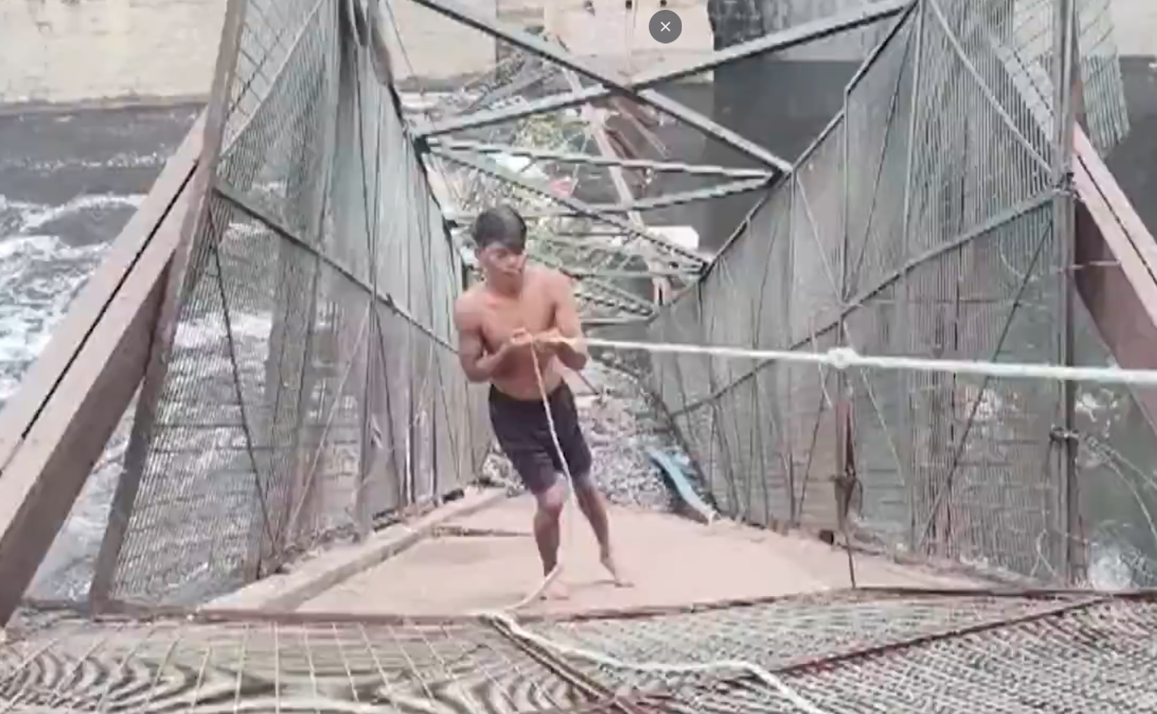 Woman dies after foot overbridge collapses in Delhi's Roop Nagar