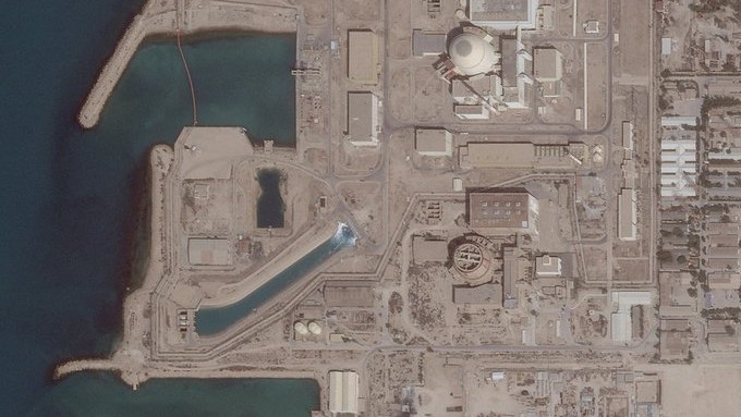 Projectile hits near Iran's Bushehr nuclear plant, no damage or injuries reported