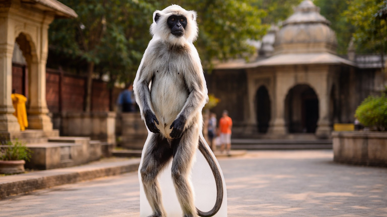 Langur cut-outs to be used to stave off monkeys during President Murmu's Mathura visit
