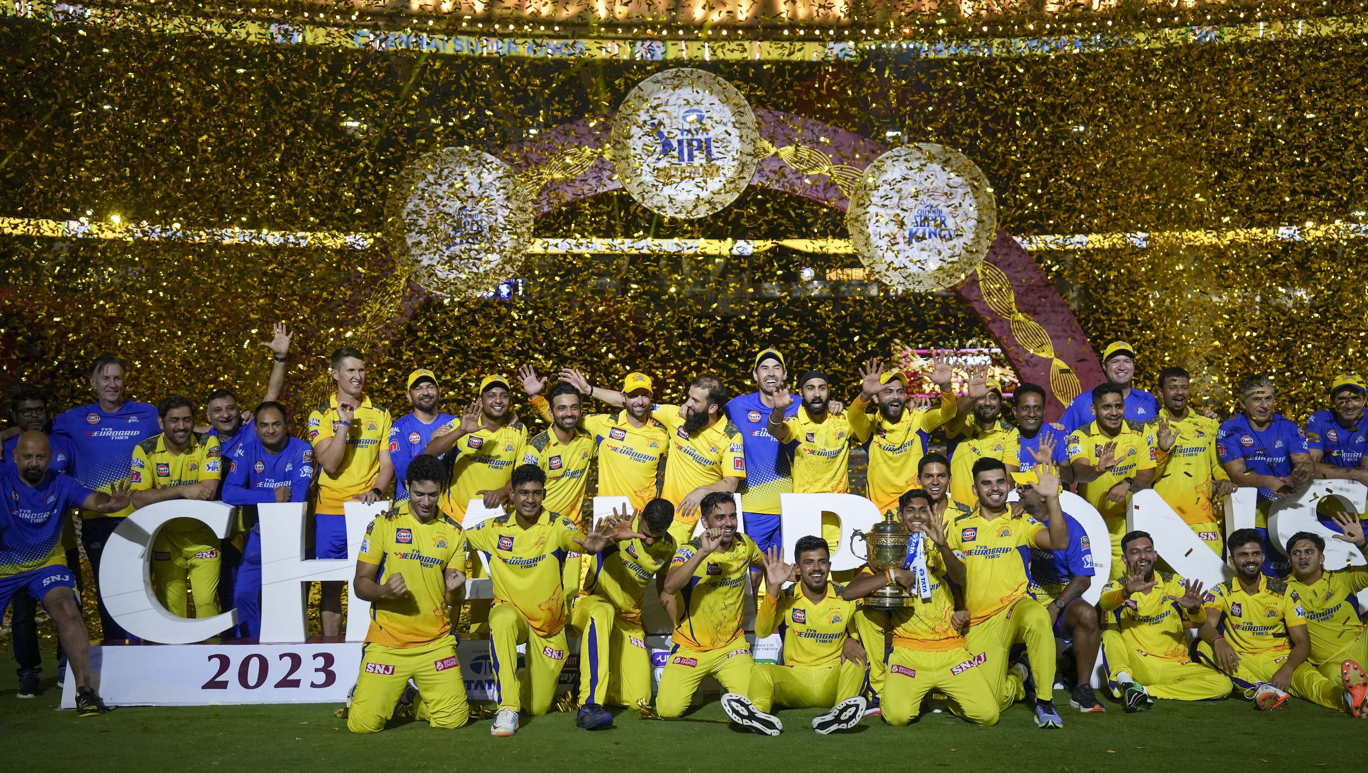 After their record-equalling fifth title in 2023 the Chennai Super Kings have failed to progress to the playoffs. 