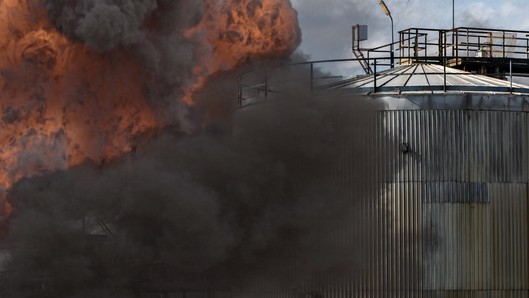 Russia attacked Ukraine's oil and gas facilities, Naftogaz says