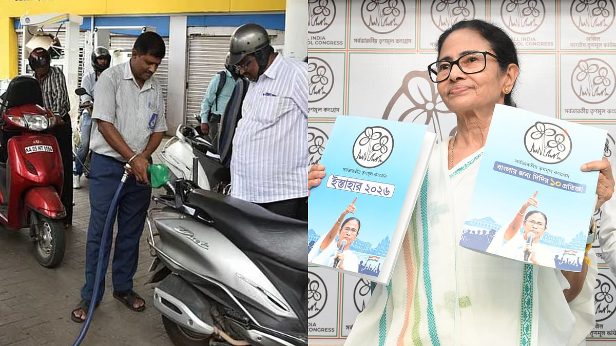 Petrol Prices Rise by Rs 2, TMC Unveils 10-Point Poll Manifesto
