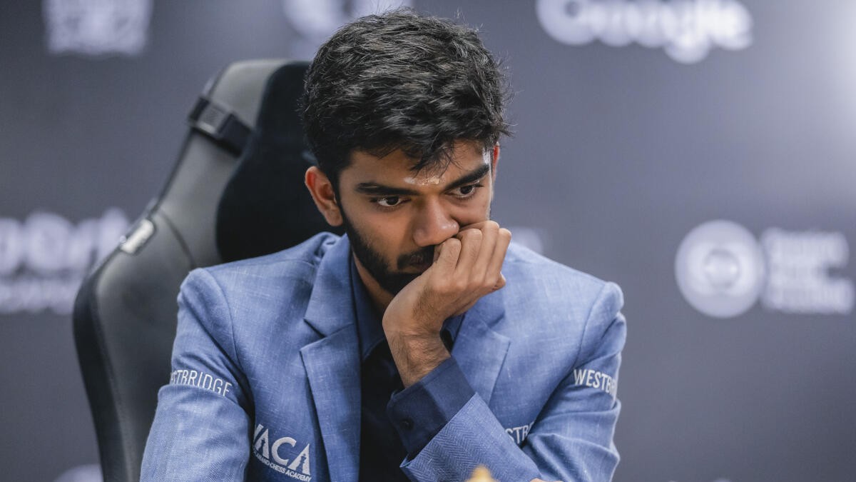 Gukesh's slip in form concerning