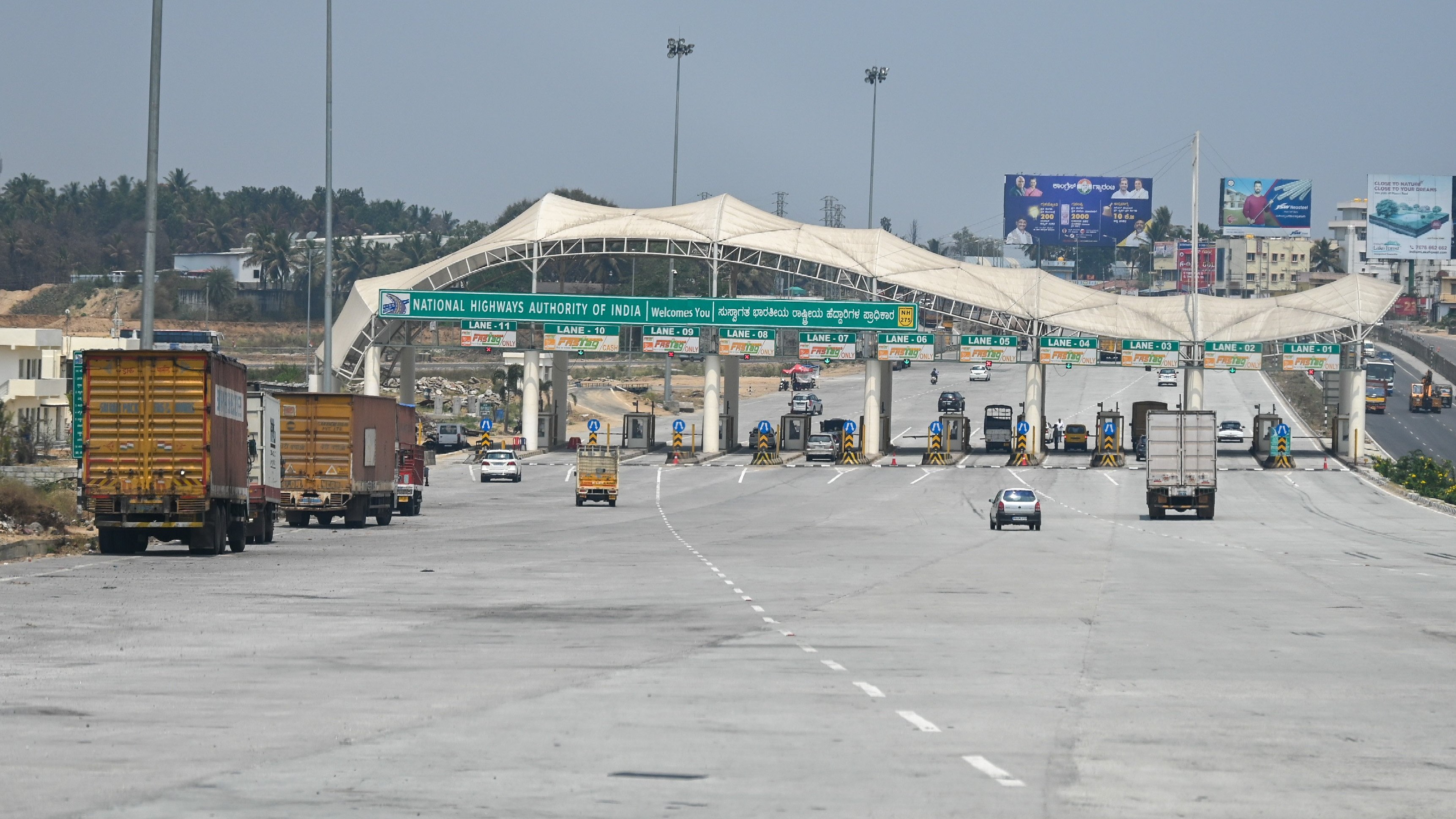 Toll rates on highways set to go up across Karnataka from April 1