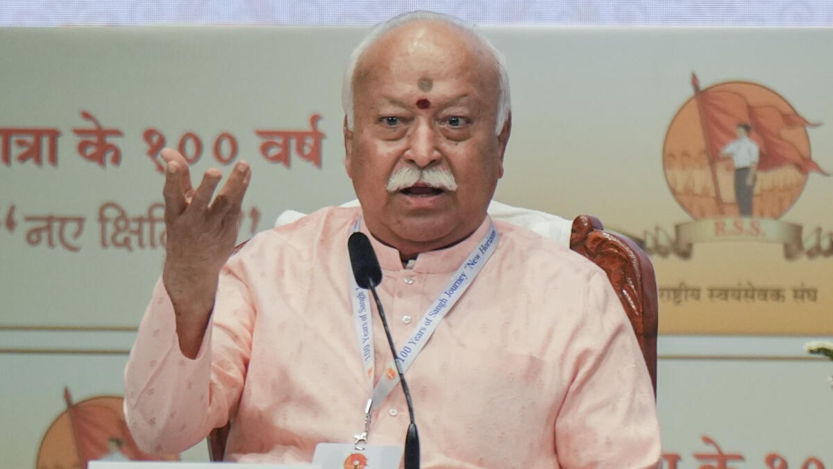 'Hindu families should have three children': Mohan Bhagwat warns against illegal immigrants
