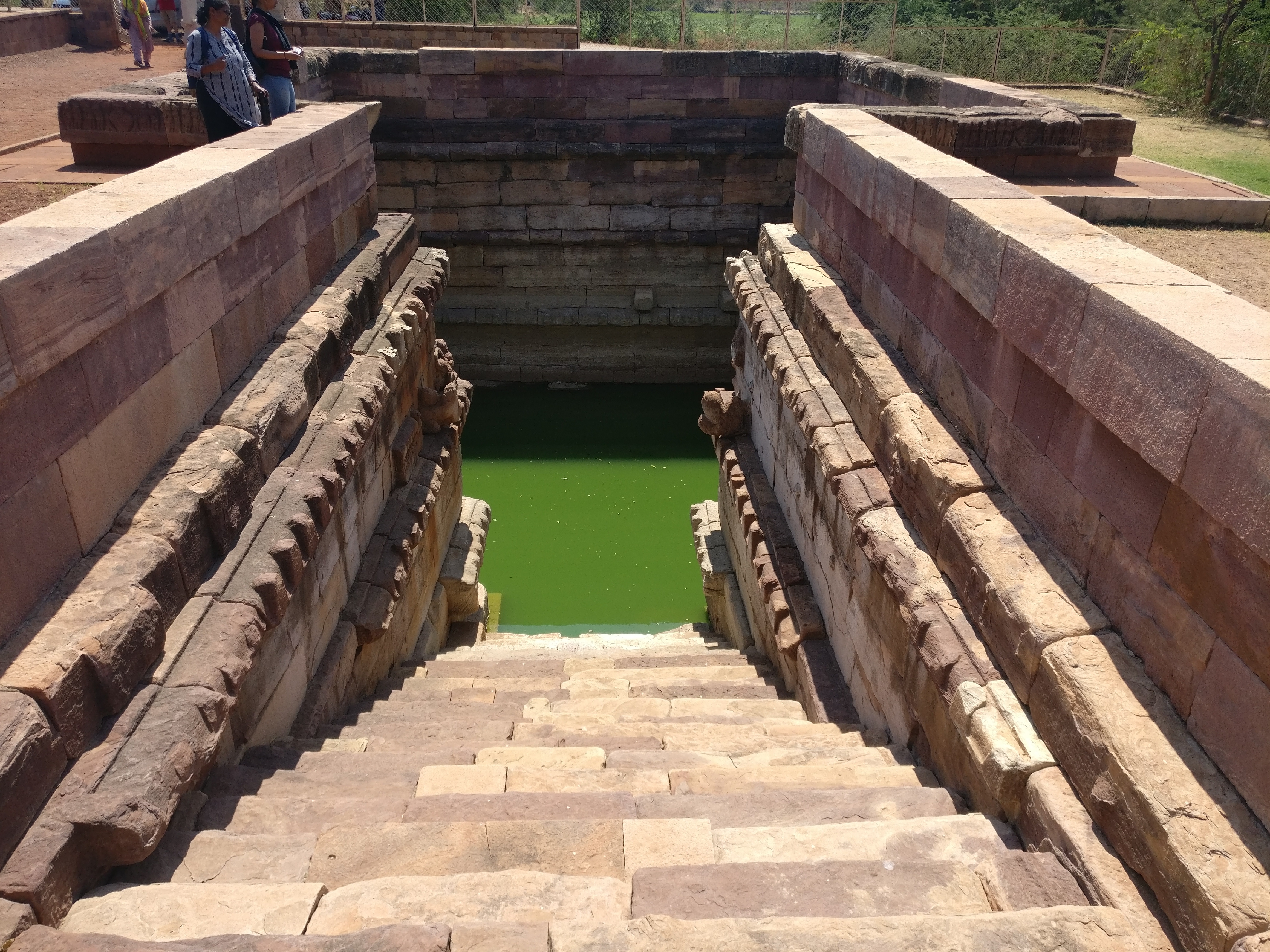 The stepwell of the Huchimalli Temple at Aihole in Bagalkot district. Photo by Srikumar M Menon 